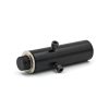 Black Mic Stand Adapter laying on its side
